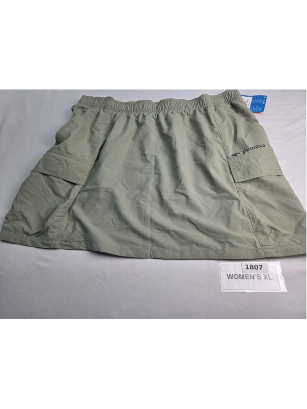 Columbia Women’s Sandier Cargo Skirt XL Sage Green NWT Hiking Outdoor #1807